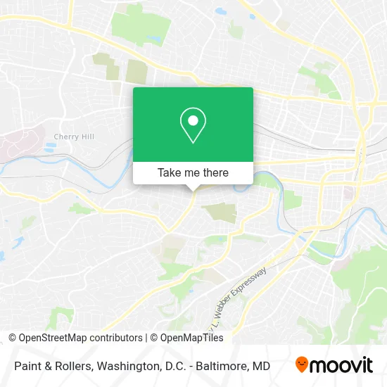 Paint & Rollers map