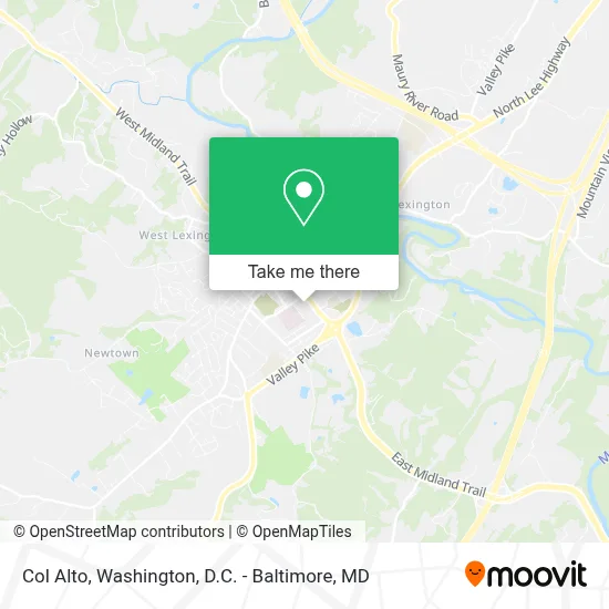 Col Alto map