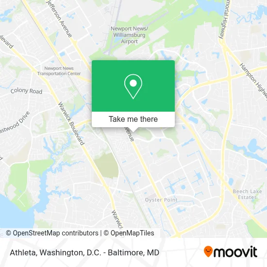 Athleta map