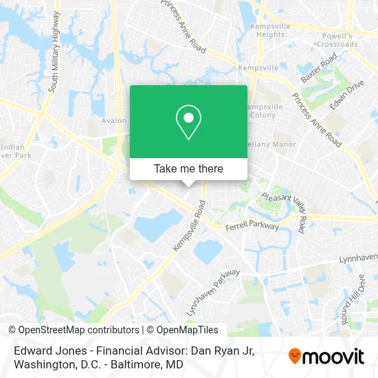 Edward Jones - Financial Advisor: Dan Ryan Jr map