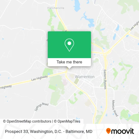 Prospect 33 map