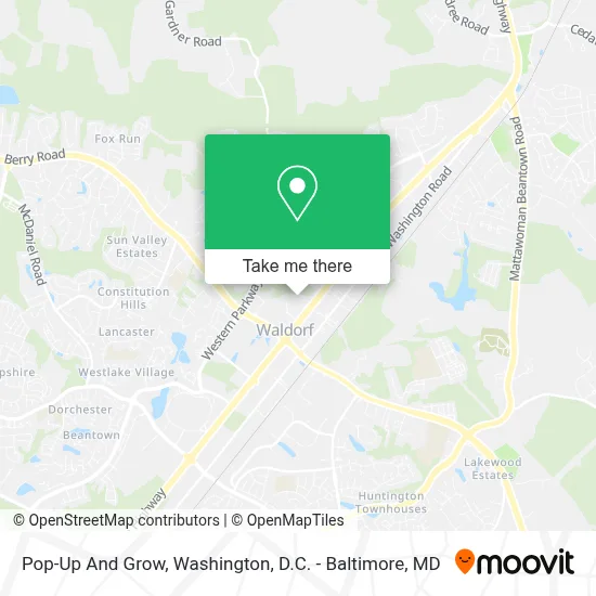 Pop-Up And Grow map