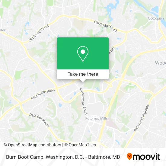 Burn Boot Camp map