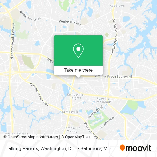 Talking Parrots map
