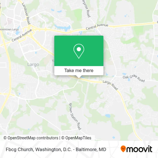 Fbcg Church map