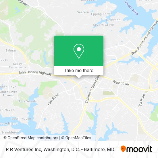 R R Ventures Inc map