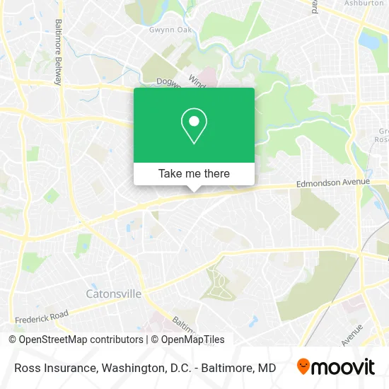 Ross Insurance map