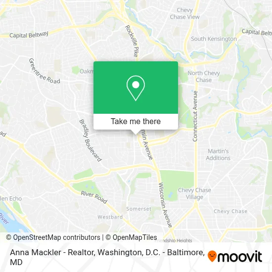 Anna Mackler - Realtor map