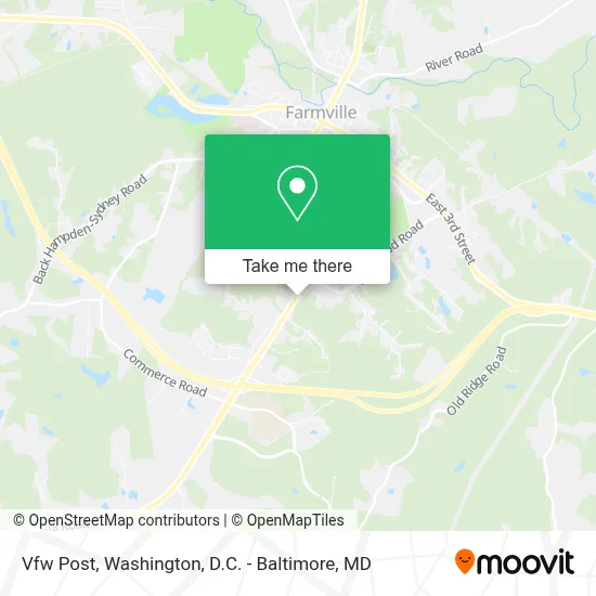 Vfw Post map
