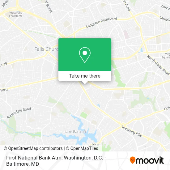 First National Bank Atm map