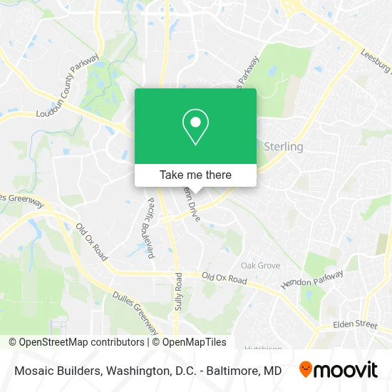 Mosaic Builders map