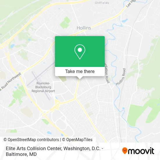 Elite Arts Collision Center map