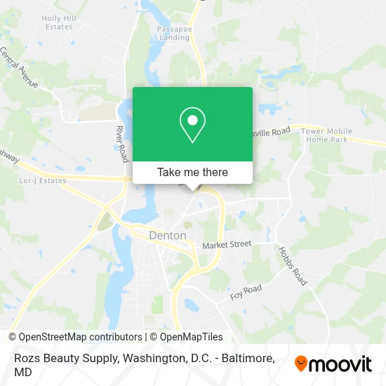Rozs Beauty Supply map