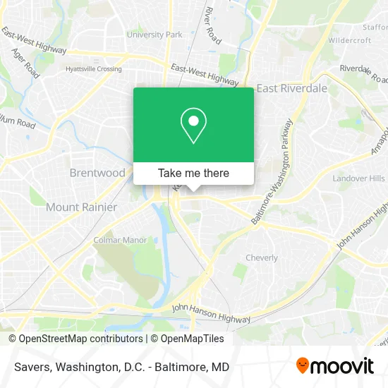 Savers map