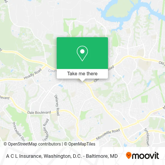 A C L Insurance map