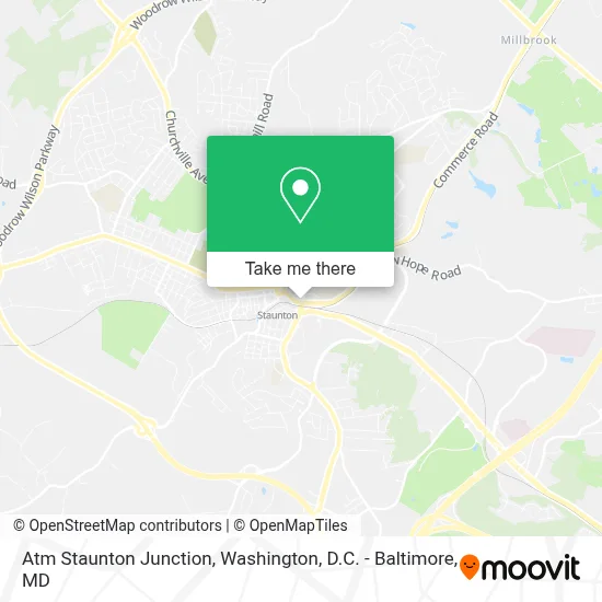 Atm Staunton Junction map