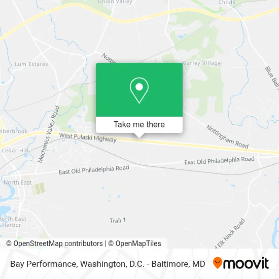 Bay Performance map
