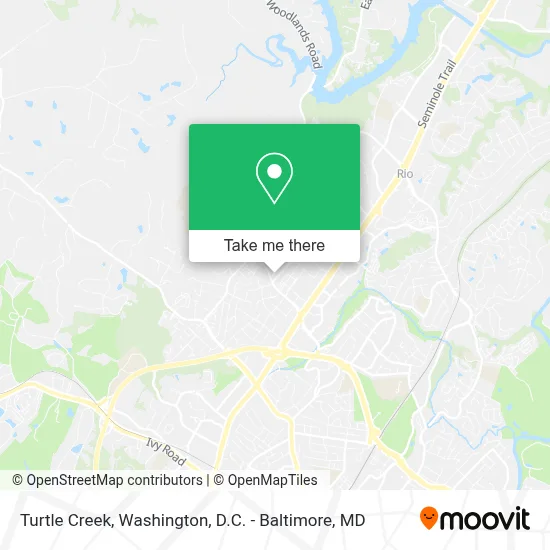 Turtle Creek map
