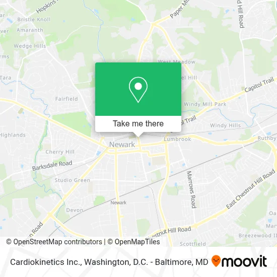 Cardiokinetics Inc. map