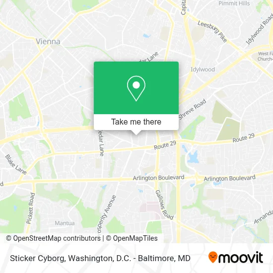 Sticker Cyborg map