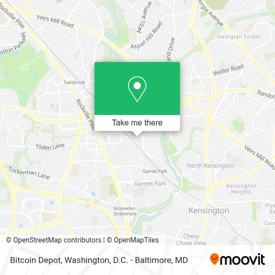 Bitcoin Depot map
