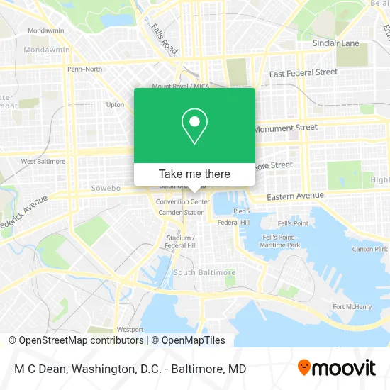 M C Dean map