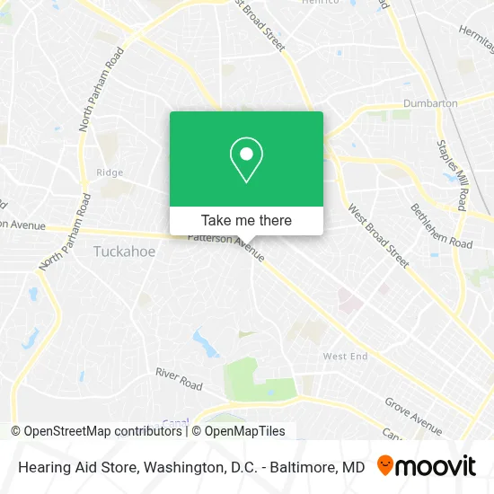 Hearing Aid Store map
