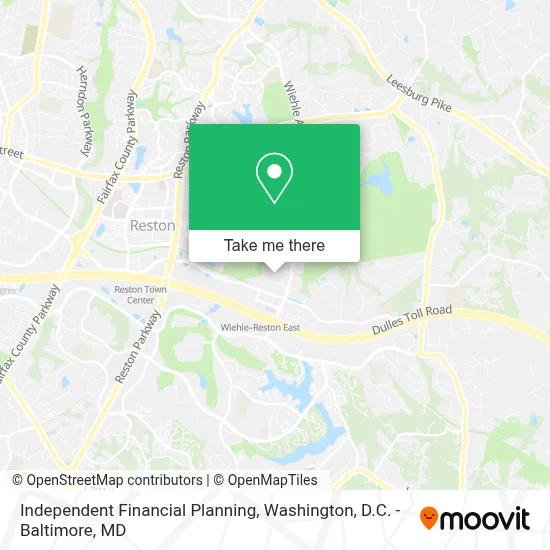 Independent Financial Planning map