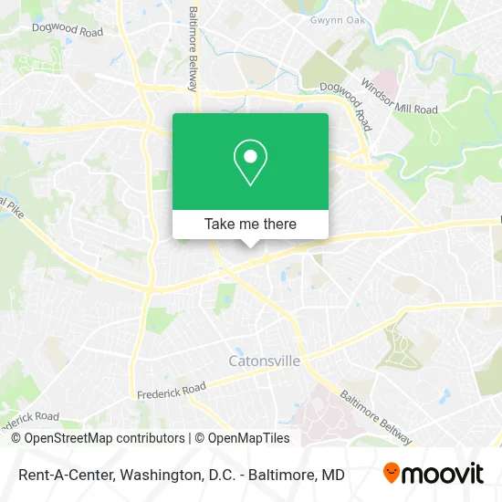 Rent-A-Center map