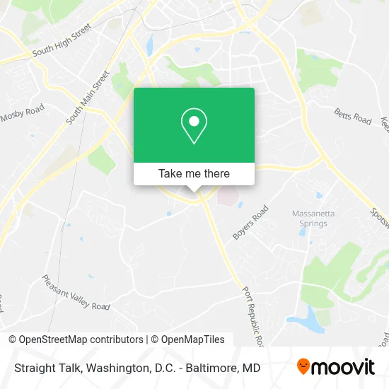 Straight Talk map