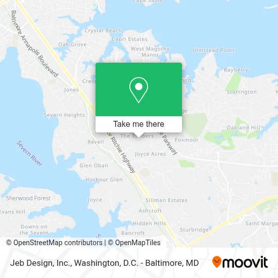 Jeb Design, Inc. map