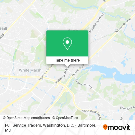 Full Service Traders map