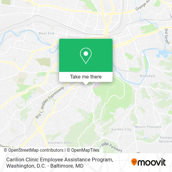 Carilion Clinic Employee Assistance Program map