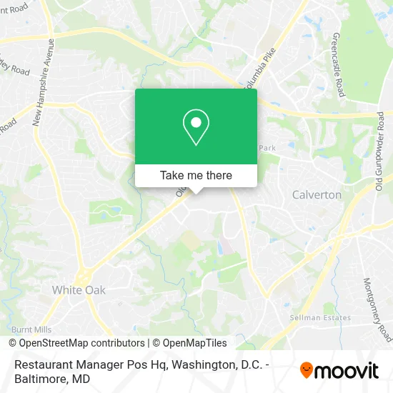 Restaurant Manager Pos Hq map