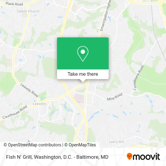 Fish N' Grill map