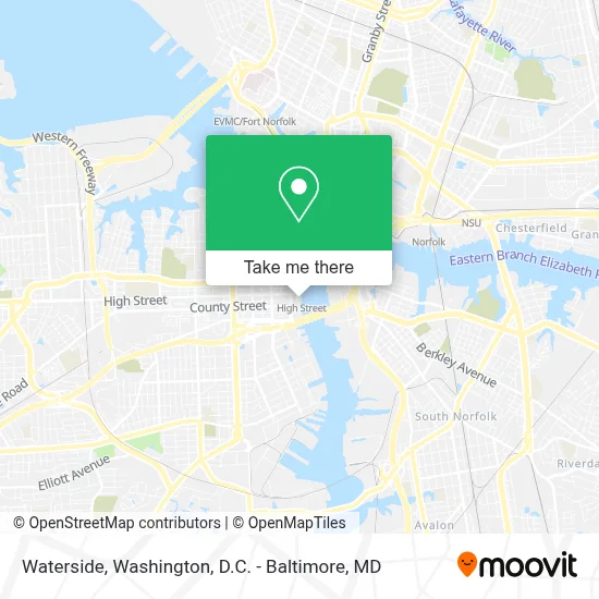 Waterside map