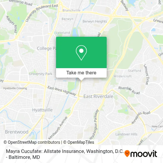 Mayra Cucufate: Allstate Insurance map