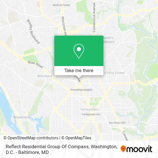 Reflect Residential Group Of Compass map