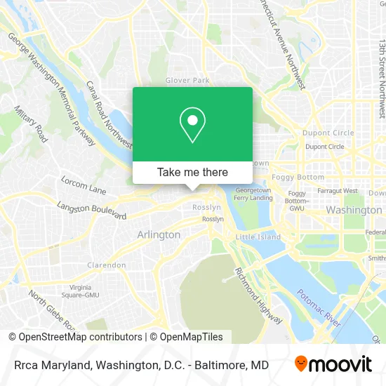 Rrca Maryland map