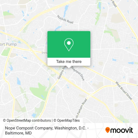 Nope Compost Company map