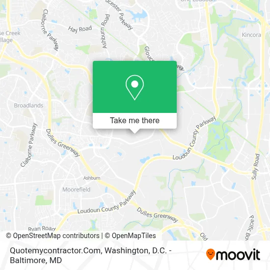 Quotemycontractor.Com map