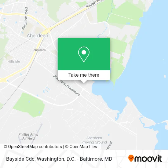 Bayside Cdc map