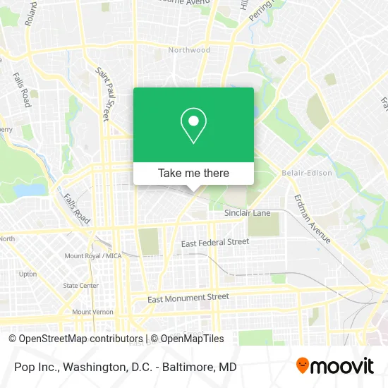 Pop Inc. map