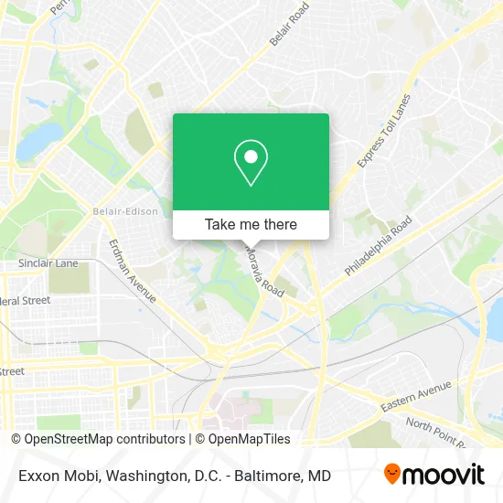 Exxon Mobi map