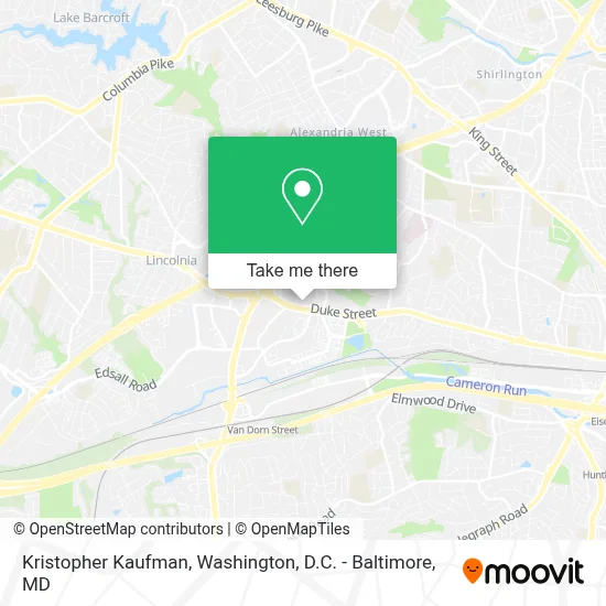 Kristopher Kaufman map