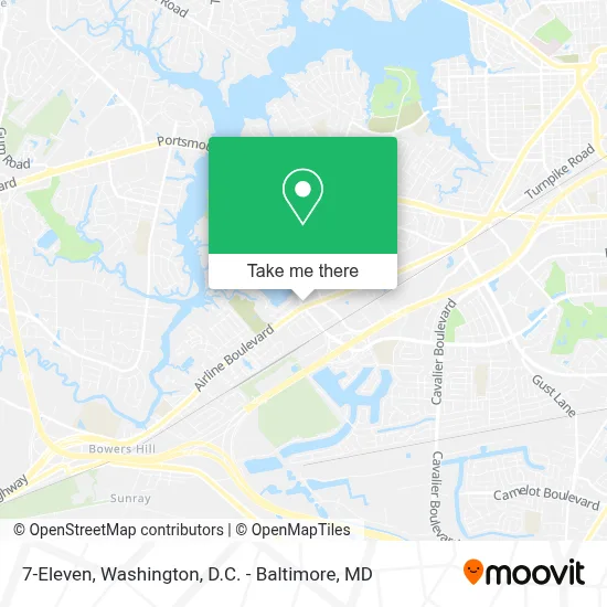 7-Eleven map