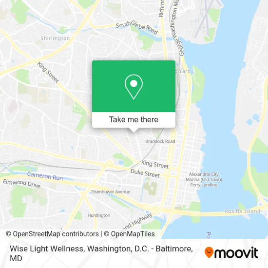 Wise Light Wellness map