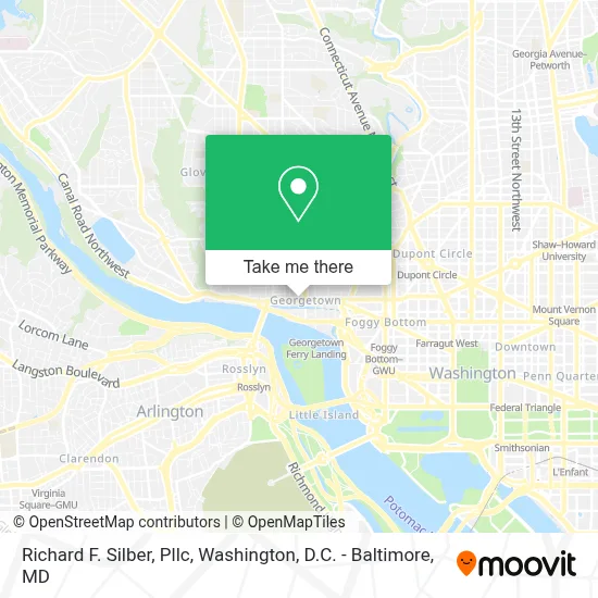 Richard F. Silber, Pllc map