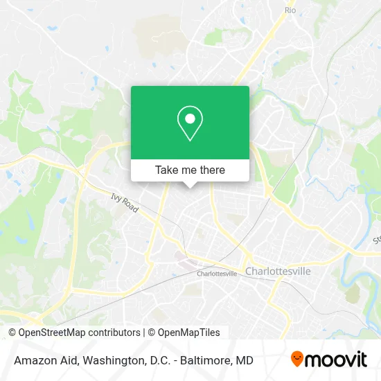 Amazon Aid map