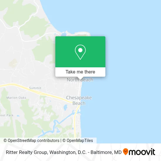 Ritter Realty Group map